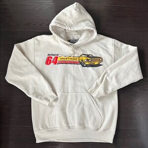Vintage Ford Mustang Graphic Hoodie